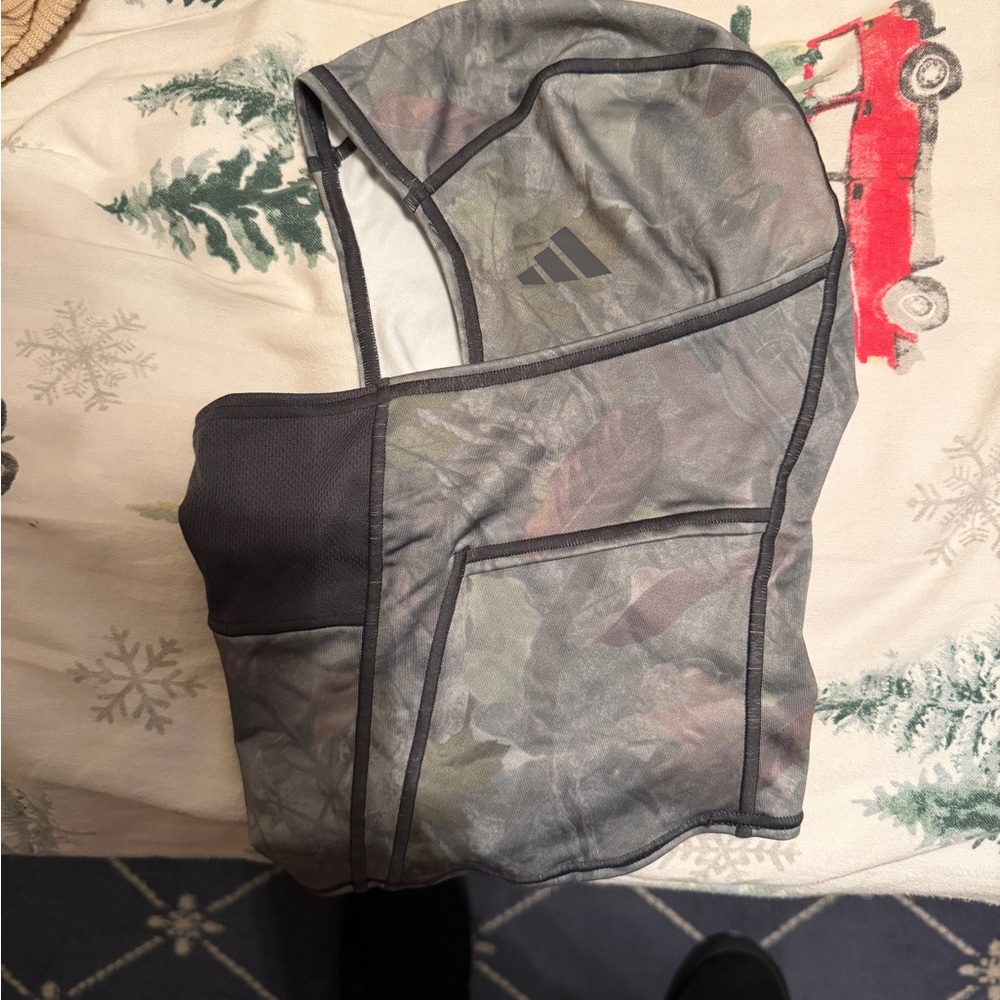 Brand New Adidas Gray Camouflage Winter Balaclava Hat/Mask